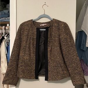 Gap zip blazer, size small